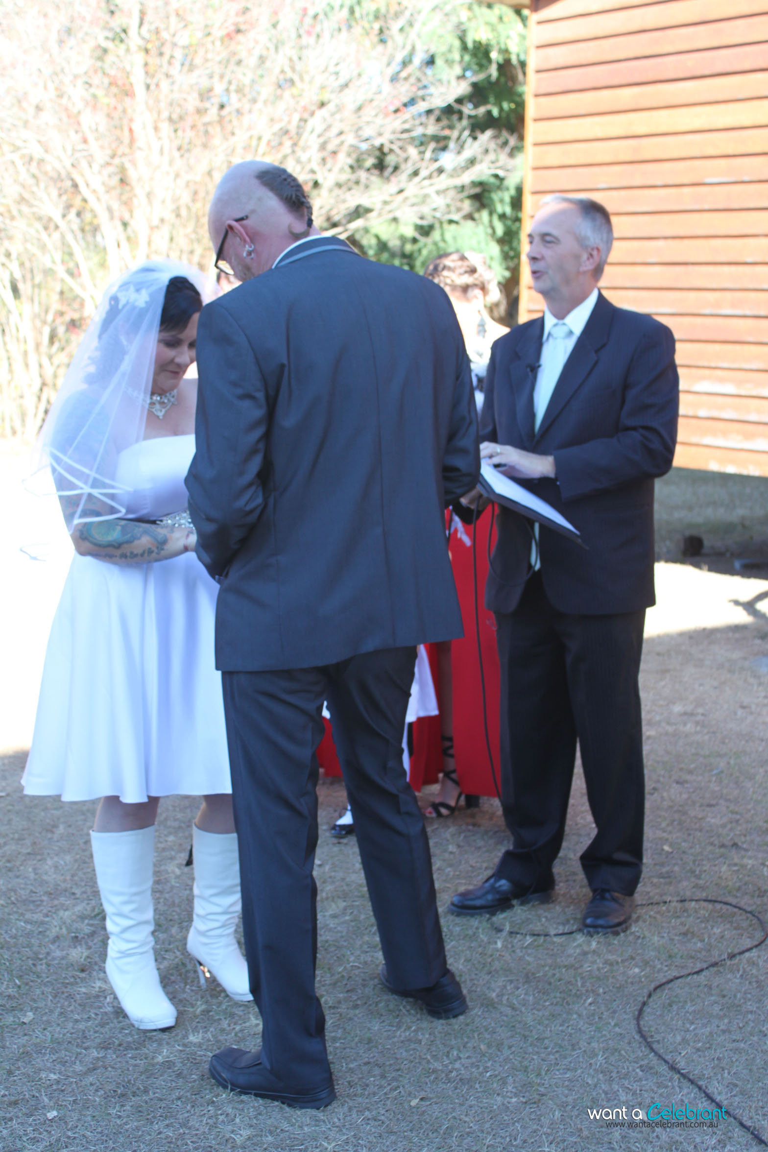 Wedding ceremony with Fijian elements